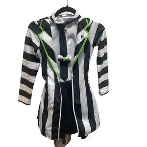 Beetlejuice dress costume girls XL 14/16 Spirt of Halloween